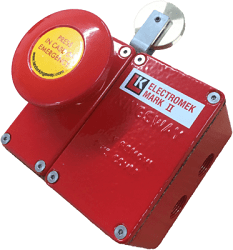 Electromek MKII Manual Quick Release Mechanism Landon Kingsway Electrically Operated Ball Valve EBV Series