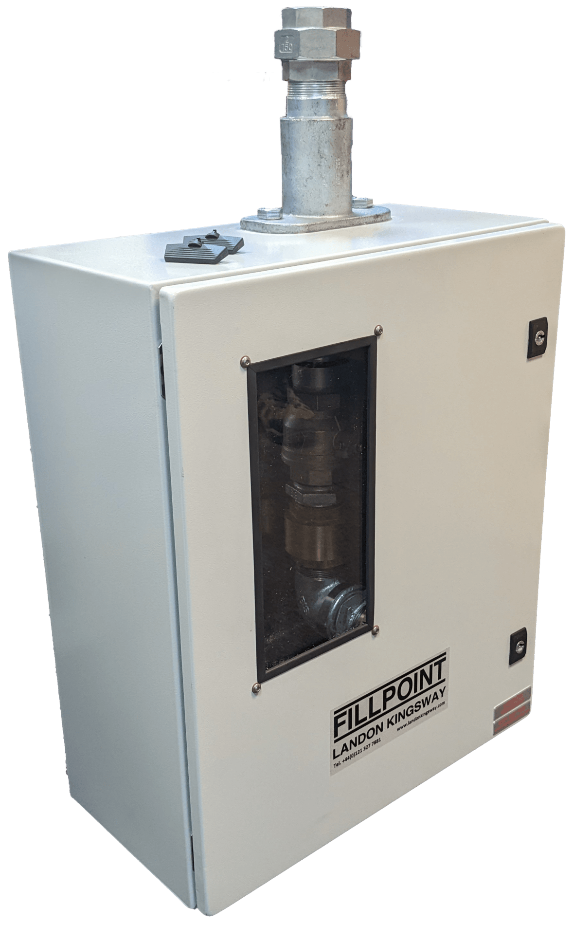 Fuel Fill Cabinet Top Entry Landon Kingsway Hydrostatic Level Sensor & Indicator 4-20mA