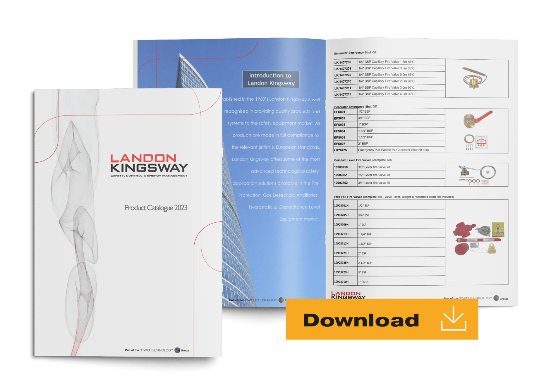 Landon Kingsway catalogue download