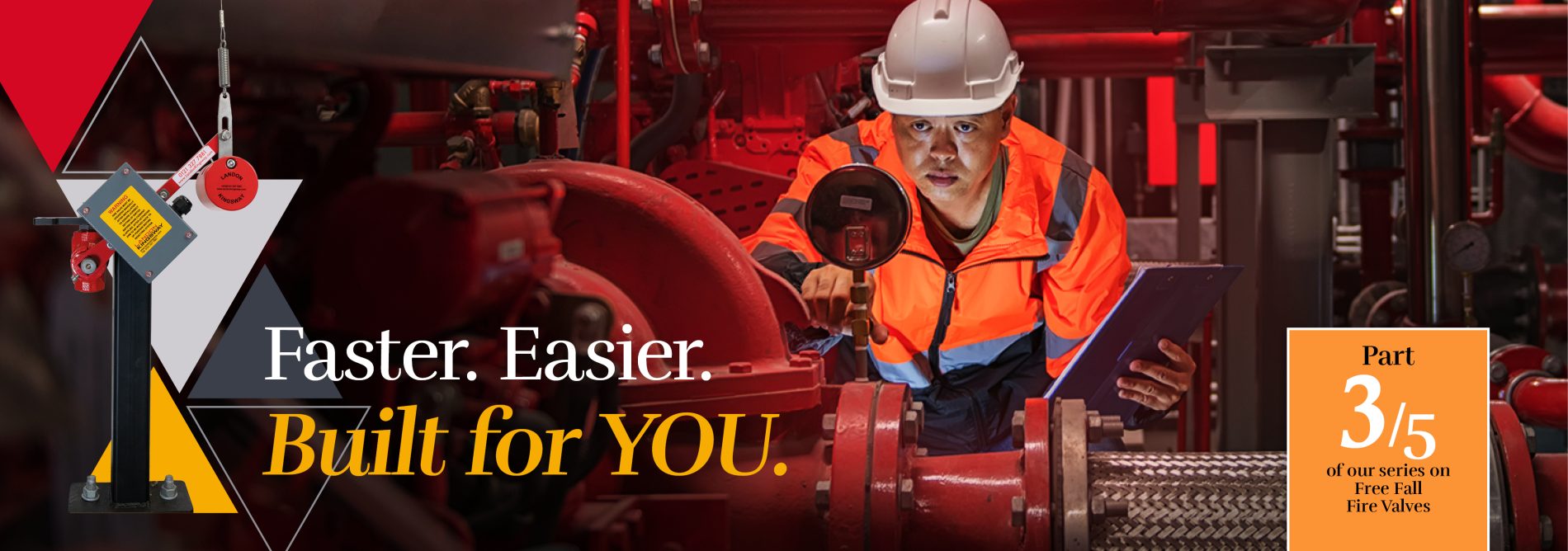 Free Fall Fire Valve Installation