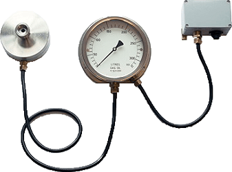 Hydrostatic Tank Indicator with LK10 transmitter Landon Kingsway Direct Tank Read Gauge