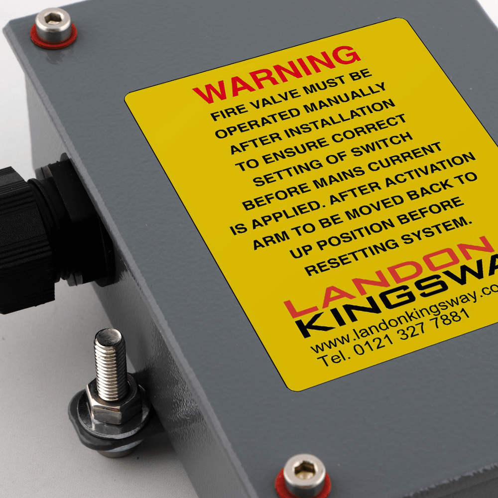 Free Fall Fire Valve Position Indicator Tilt Switch - Mercury Free Landon Kingsway 10903768 - FFFV Chassis Bracket